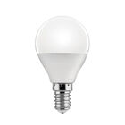 Bombilla Led esférica e14 plástico TM p45 6W cálida