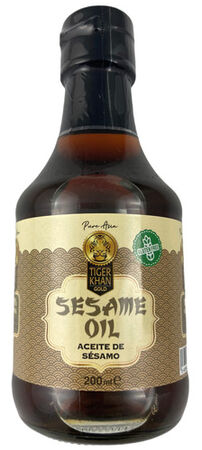 Aceite de sesamo Tiger Khan 200ml