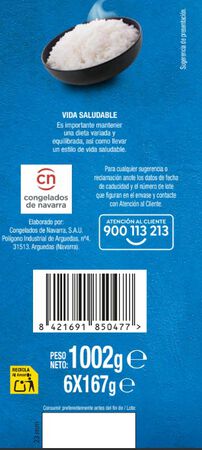 Arroz Alipende 1kg precocido