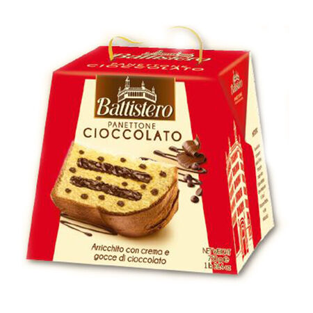 Panettone de chocolate Battistero 750g