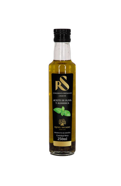 Aceite de oliva albahaca Rafael Salgado 250ml