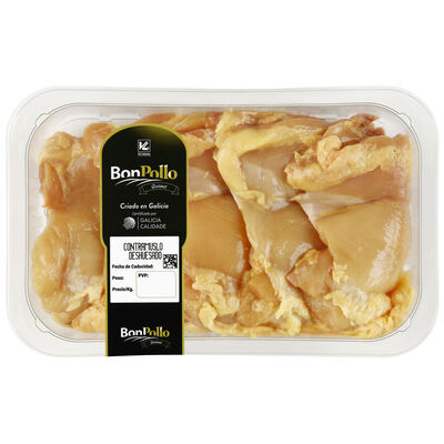 Contramuslo deshuesado de pollo BonPollo 800g Aproximadamente