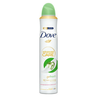 Desodorante en spray Advanced Care Dove 200ml pepino