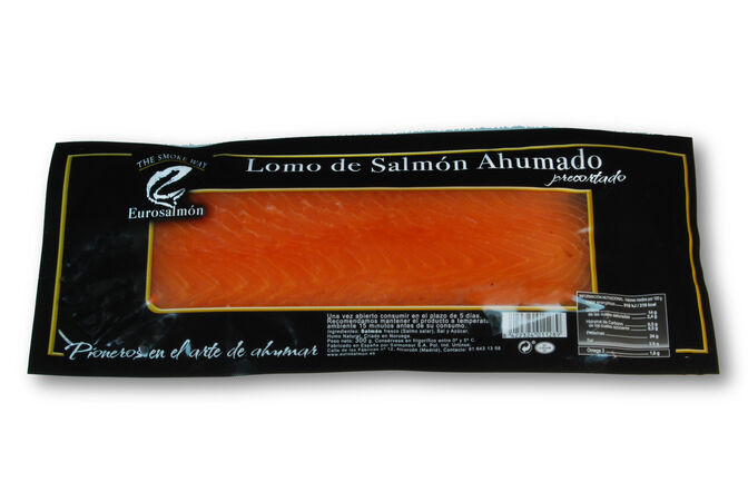 Lomo de salmón ahumado Eurosalmon 300G