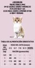 Alimento completo para gato junior Meque pollo arroz 400g
