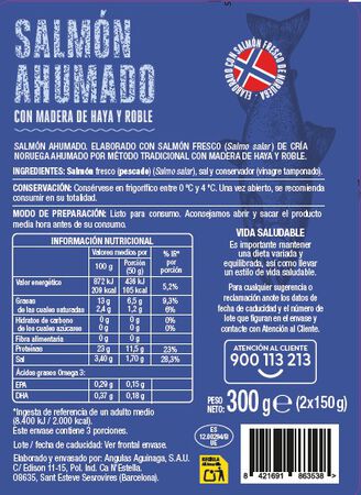 Salmón Ahumado Alipende 2U 150g