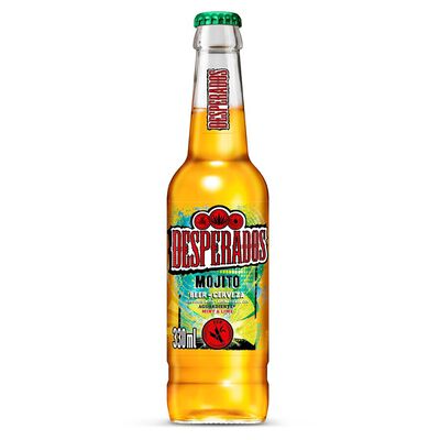 Cerveza rubia Desperados Mojito botella 33cl