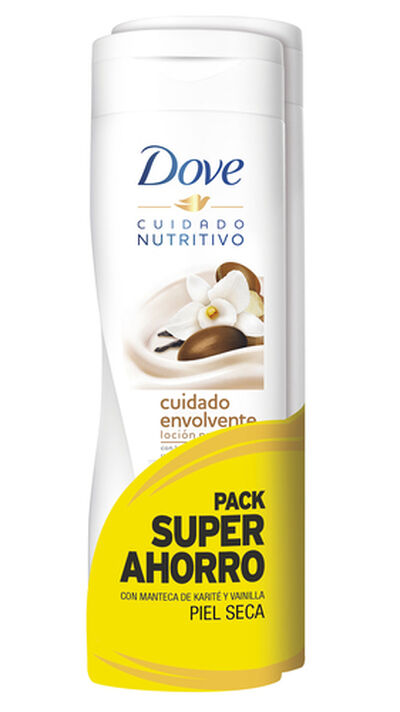 Body milk Dove 400ml 2 unidades karité