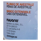 Plumero de avestruz Raspum telesc&oacute;pico