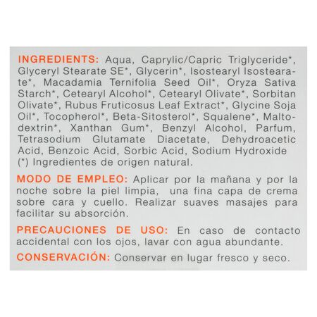 Crema facial natural Bodyplus 50ml antiedad