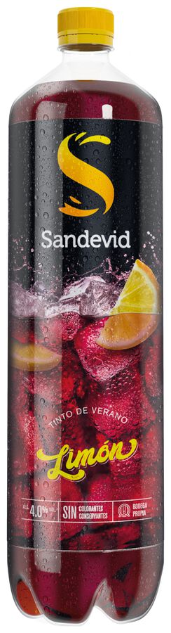 Tinto de verano con limón Sandevid 1,5l