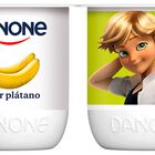 Yogur Danone pack 4 plátano