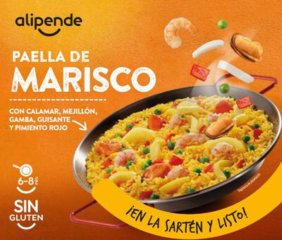 Paella de marisco Alipende 500g