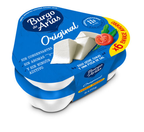 Queso Fresco Burgo De Arias Pack 6 Original