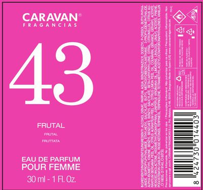 Eau de toilette Caravan mujer 30ml n&ordm;43