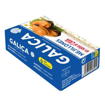 Mejillones en salsa al cava Galica 63g