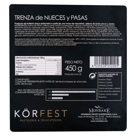 Trenza Körfest 500g