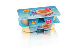 Natillas de vainilla Reina pack 4 con galleta sin azucar