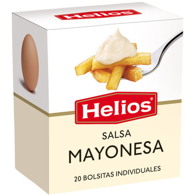 Mayonesa Helios 20 bolsitas individuales