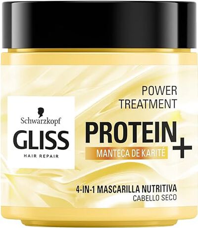 Mascarilla capilar Gliss 4en1 Nutrición 400 ml