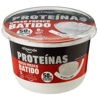 Queso fresco batido proteínas 0% Alipende 500g
