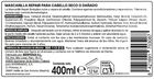 Mascarilla capilar Bodyplus 400ml da&ntilde;ado