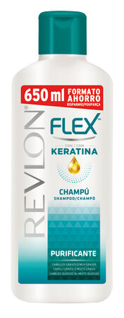 Champú Flex 650ml purificante con keratina