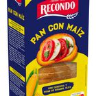 Pan tostado Recondo con maíz cúrcuma y pipas de girasol 240gr