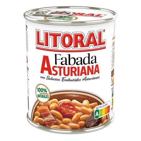 Fabada asturiana con selectos embutidos Litoral 865g