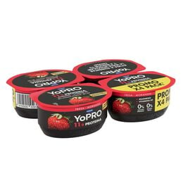 Yopro Proteína Danone Pack 4 Sabor Fresa 4 ud