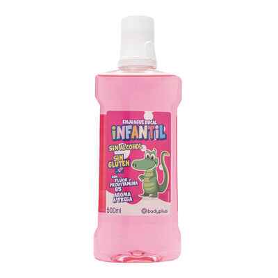 Enjuague bucal Bodyplus 500ml junior