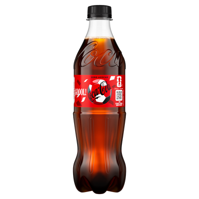 Refresco cola Coca-Cola botella 50cl zero