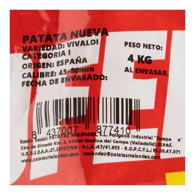 Patata malla 3kg + 1kg