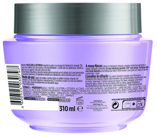 Marcarilla capilar Elvive 310 ml Hidra Hialurónico