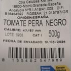 Tomate Pera negro Bandeja 500g