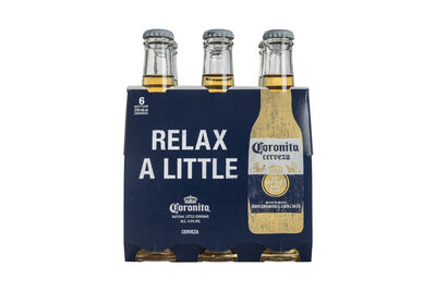 Cerveza Corona pack 6 botellas 21cl