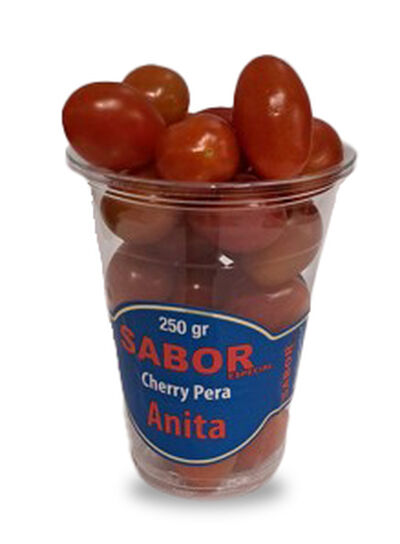 Tomate cherry pera bandeja 250g Anita