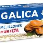 Mejillones en salsa al cava Galica 63g