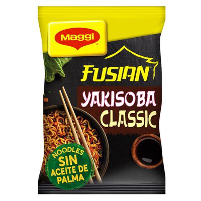 Fideos orientales fusian yakisoba Maggi 120g classic