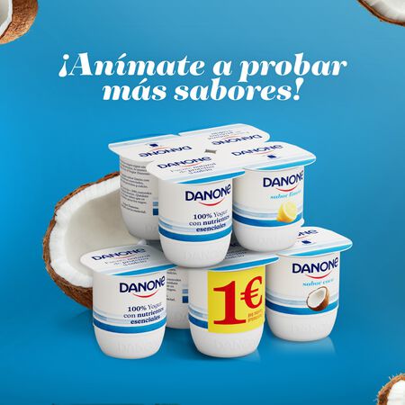 Yogur Danone pack 4 coco