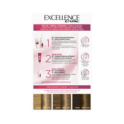 Tinte de cabello L'Oréal Excellence Creme nº 7 rubio