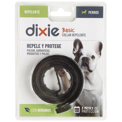 Collar de perro DIXIE Basic Repelente