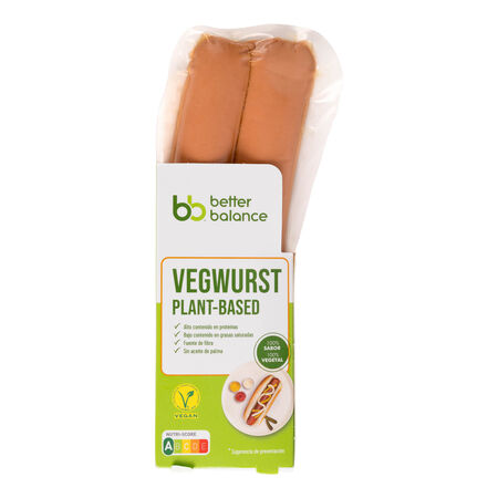 Salchicha vegwurst Better Balance 150g