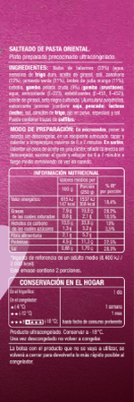 Salteado Alipende 500g pasta oriental