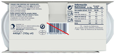 Yogur estilo griego Oikos pack 4 stracciatella