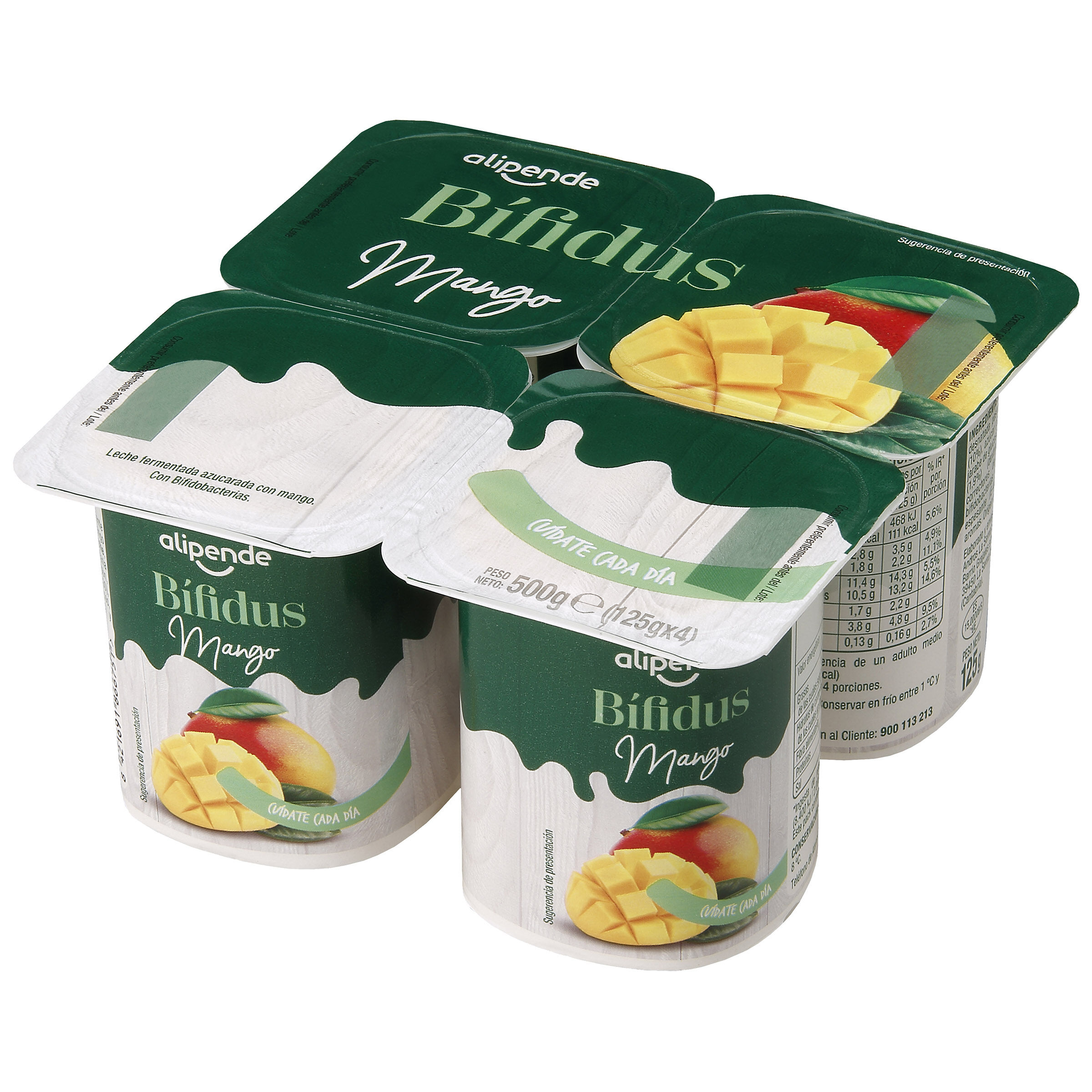Yogur Bifidus Alipende mango