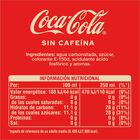 Refresco cola Coca-Cola botella 2l sin cafeína