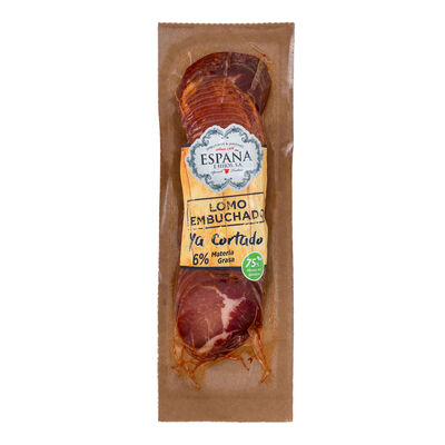 Lomo embuchado en lonchas Espa&ntilde;a 200g