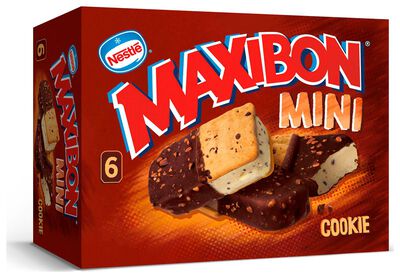 Helado Maxibon mini Nestlé 6 uds cookie