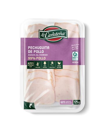 Pechuguita pollo asada La Carloteña 100g